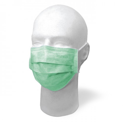 maxill Earloop Procedural Masks  ASTM Level 2 - Green