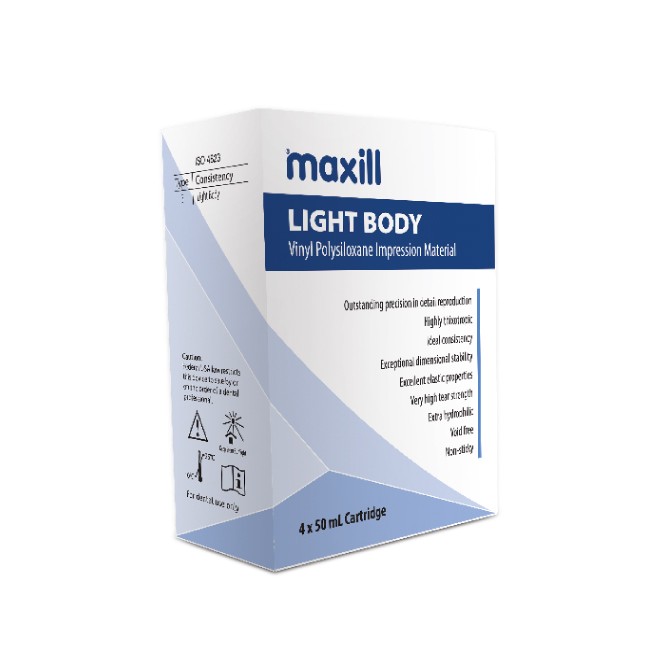 maxill LIGHT BODY - Regular Setting (4 Minutes 30 sec)