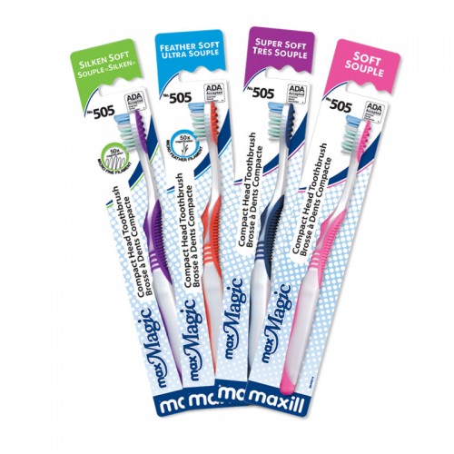 #505 max Magic Compact Head Toothbrush Soft