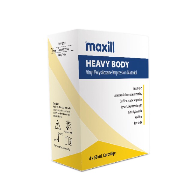 maxill HEAVY BODY - Regular Setting (4 Minutes 30 sec)