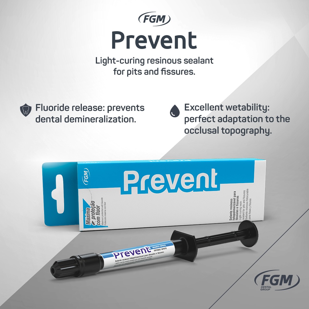 FGM Prevent Fissure Sealant Opague White 2G